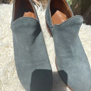 Frye Sea pine Ankle Boots Sleek Suede Booties